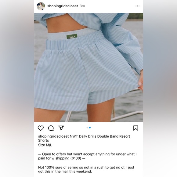 Daily Drills Poplin Resort Set - Picture 4 of 4